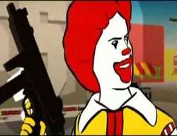 The actor has done various voice roles including the voice of Ronald McDonald and Mike in the animated short film 